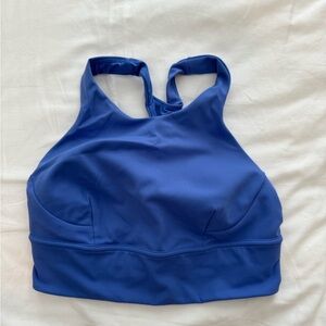 LULULEMON LONG BRA SIZE 6 SKY BLUE